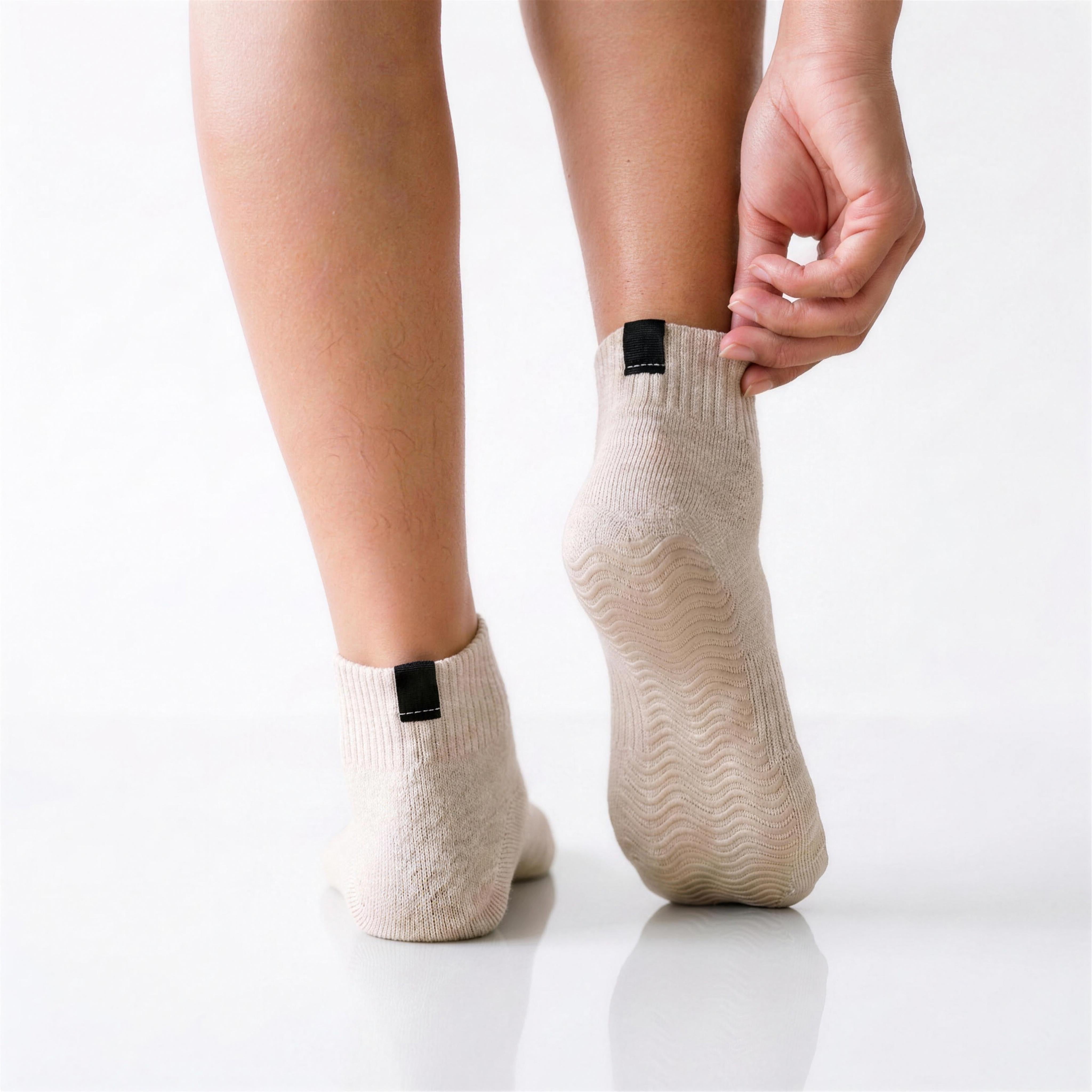 Stillsole grip sock — Oat